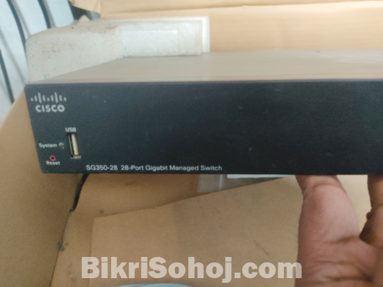 SG-350 Cisco Gigabyte Manageble Switch
